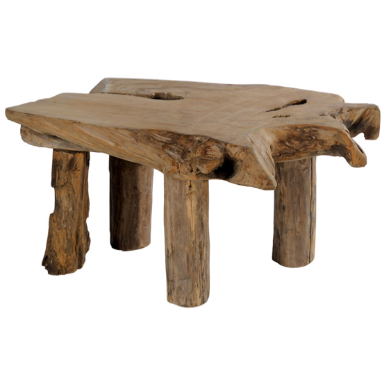 Table basse en teck - FARTABA - Casita