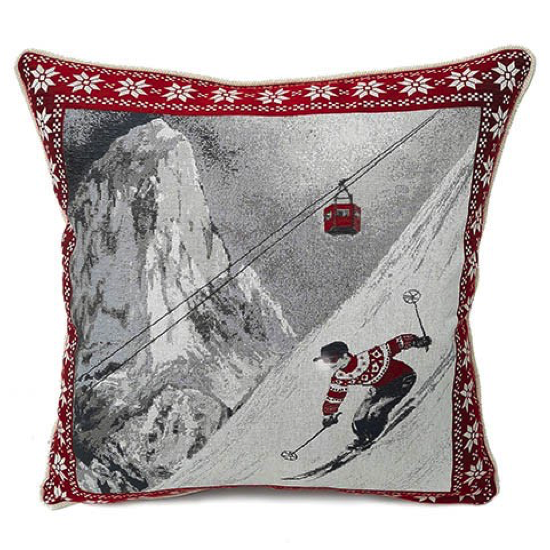 Housse de coussin Winnipeg 60x60- Rouge  