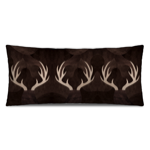 Coussin velours Bois de cerf  45x100 - Pdevache