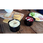 Raclette à la bougie pour 2 - Noir -  Cookut