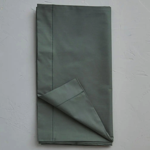 Taie de traversin percale unie Vert Alligator- 43x185 - Sylvie Thiriez