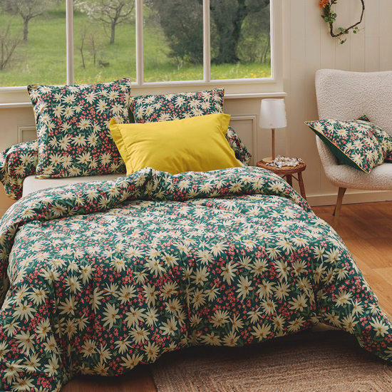 Housse de couette imprimée Flanerie - Sylvie Thiriez