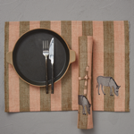 Set de table ctel Cvennes rose - Sylvie Thiriez