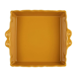 Plat à four Feston carré Curry 25x21 - Côté Table