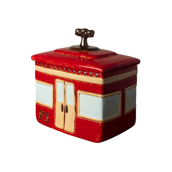 Boite Téléphérique en grès Rouge - Chehoma