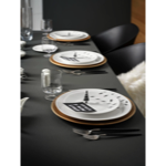 Assiette plate Snow tracks Ø26,5 - Asa Selection