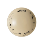 Assiette calotte Montagne en porcelaine
