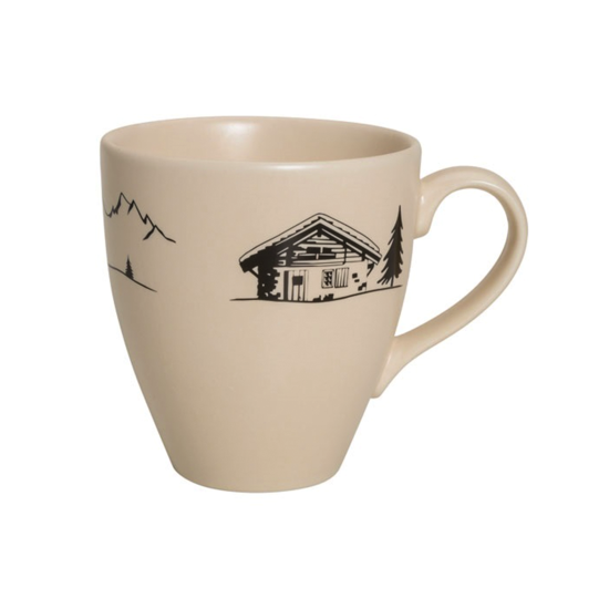 Grand Mug Montagne en porcelaine