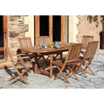 Chaise pliante en teck BUDONO