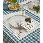 Serviette de table RDV Au pré mascarpone - Sylvie Thiriez 