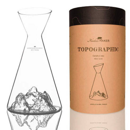 Carafe à eau TOPOGRAPHIC - Aiguille du Midi