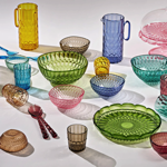 Set de 6 coupelles 12 cm Vanity - &quot;Aria, Acqua &amp; Terra&quot; Assorties
