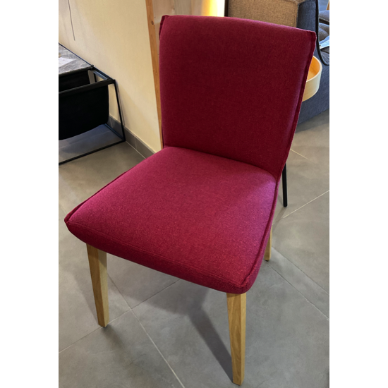 Chaise chêne Bon-Bon - So Wood  - Tissu magic305