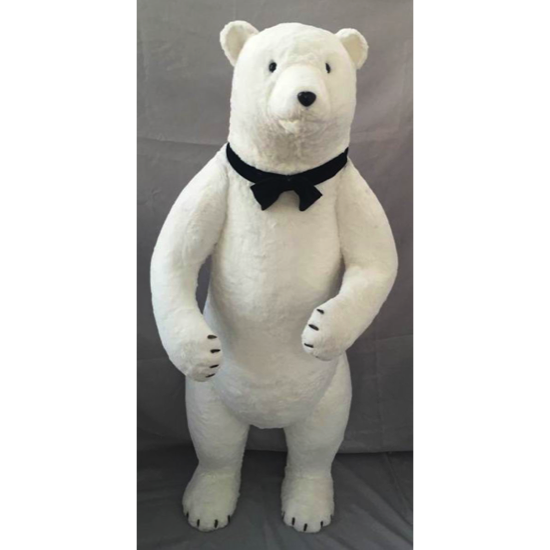 Ours blanc debout 