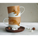 Mug Animal d'hiver - Ecureuil - Asa Sélection