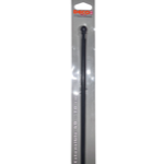 Tringle de vitrage ronde extensible - Boule graphite