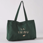 Tote bag Tribu Vert Sombre - Sylvie Thiriez