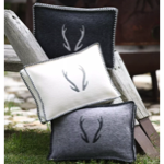 Coussin 45x30 100% laine Antler - Catia Luca