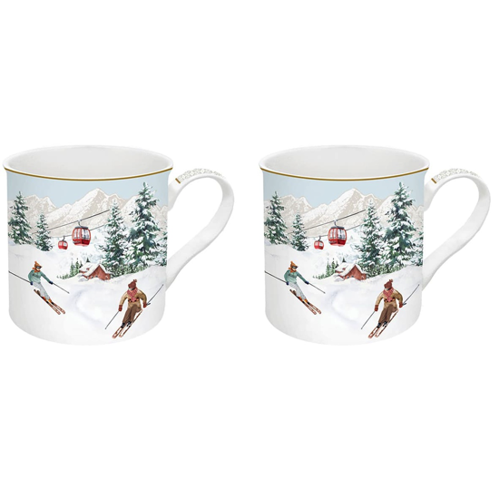Coffret 2 Mugs - Chalet 