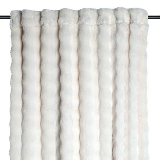 Pan de rideau Nebraska Écru - 140x240