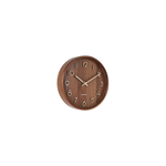 Horloge murale Pure Petite Bois foncé