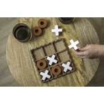 Jeu Tic Tac Toe Orange brique
