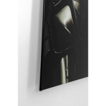 Tableau en verre vache en armure - Kare Design