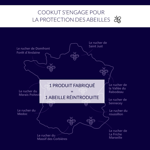 Paire de maniques pour l'incroyable cocotte - Blanches - Cookut