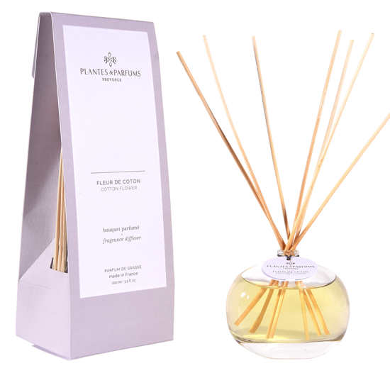 Bouquet parfumée 100ml - Fleur de coton