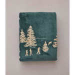 Plaid polaire brod Cache cache - Sylvie Thiriez