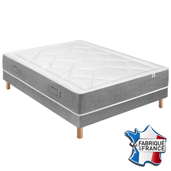 Matelas Mareva accueil moelleux/soutien ferme HR55 H23 cm