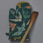 Gant de cuisine imprime Petit paradis Agave - Sylvie Thiriez