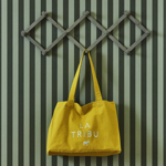 Tote bag Tribu Olive Jaune - Sylvie Thiriez