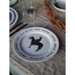 Assiette plate Montana - Angel des Montagnes