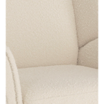Fauteuil Ordesa - Blanc bouclette