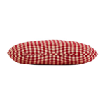 Coussin coeur Mamie Carreaux rouge - Comptoir de Famille