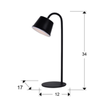Lampe Cuco - Noire
