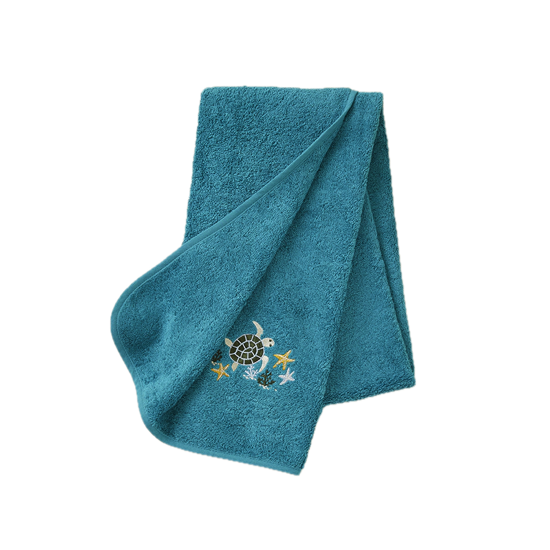 Drap de bain brodée Martin - Sylvie Thiriez
