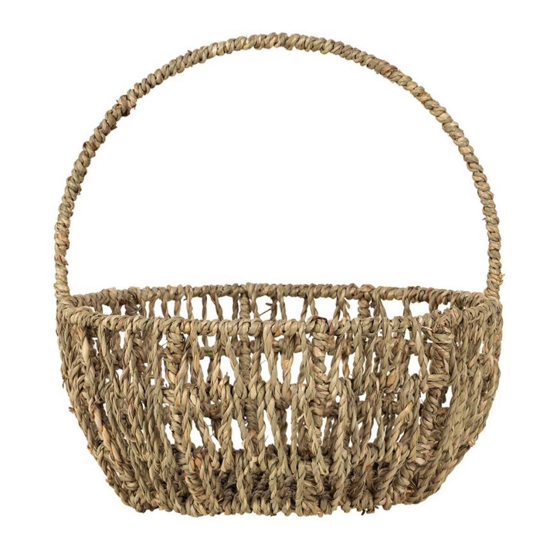 Panier Chaumière Jonc de Mer Ø25 - Comptoir de Famille