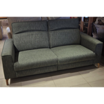 Canapé Fratino BB200 Bultex/Pieds chène/Tissu Wembley Forest