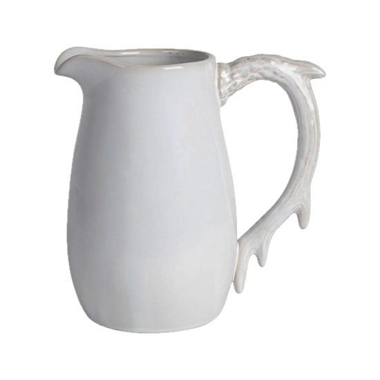 Pichet 1,5L Forêt blanc en grès - Côté Table