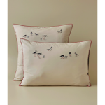 Taie d'oreiller brodée Marée basse - Sylvie Thiriez 