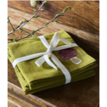 Lot de 4 serviettes Automne - Sylvie Thiriez