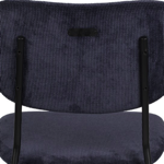 Chaise benson dark blue - Zuiver
