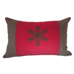 Housse de coussin Valberg 40x60 - Rouge