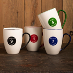 4 Mugs Pistes de ski - Chehoma 