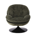 Fauteuil Memento - Kaki / Pied noir