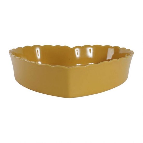 Plat coeur Charlotte curry Ø24cm - Côté Table
