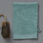 Gant de toilette Contre-courants Eau turquoise - Sylvie Thiriez