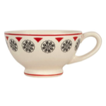 Tasse en faïence avec anse Rosette - Comptoir de Famille